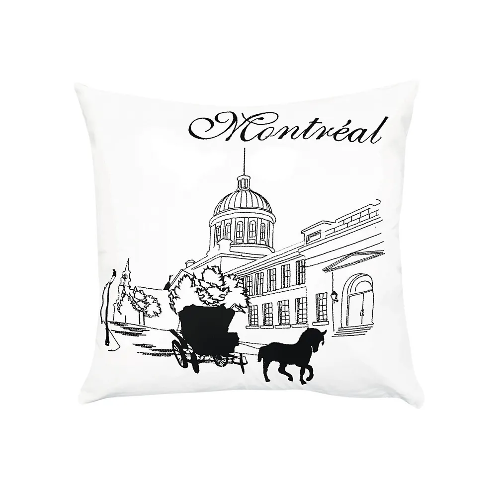 Postcard Montreal Cushion