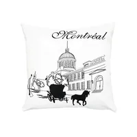 Postcard Montreal Cushion