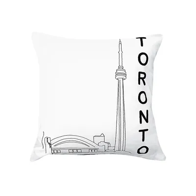 Postcard Toronto Cushion