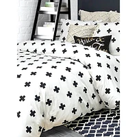 Ellery 220 Thread Count Cotton 3-Piece Duvet Cover Set