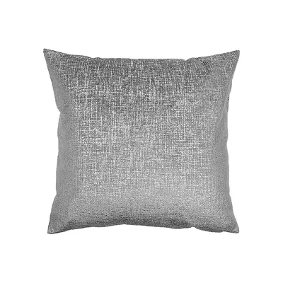 Classified Metallic Velvet Cushion