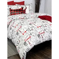 Great White North 220 Thread Count Cotton 3-Piece Duvet Cover Set