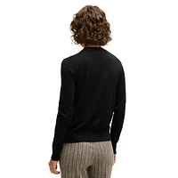 Virgin Merino Wool Cardigan Sweater