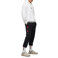 Duttocks Joggers With Playing-Card Artwork