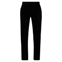 Slim-Fit Satin Side-Stripe Velvet Trousers