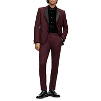 Slim-Fit Velvet Shirt