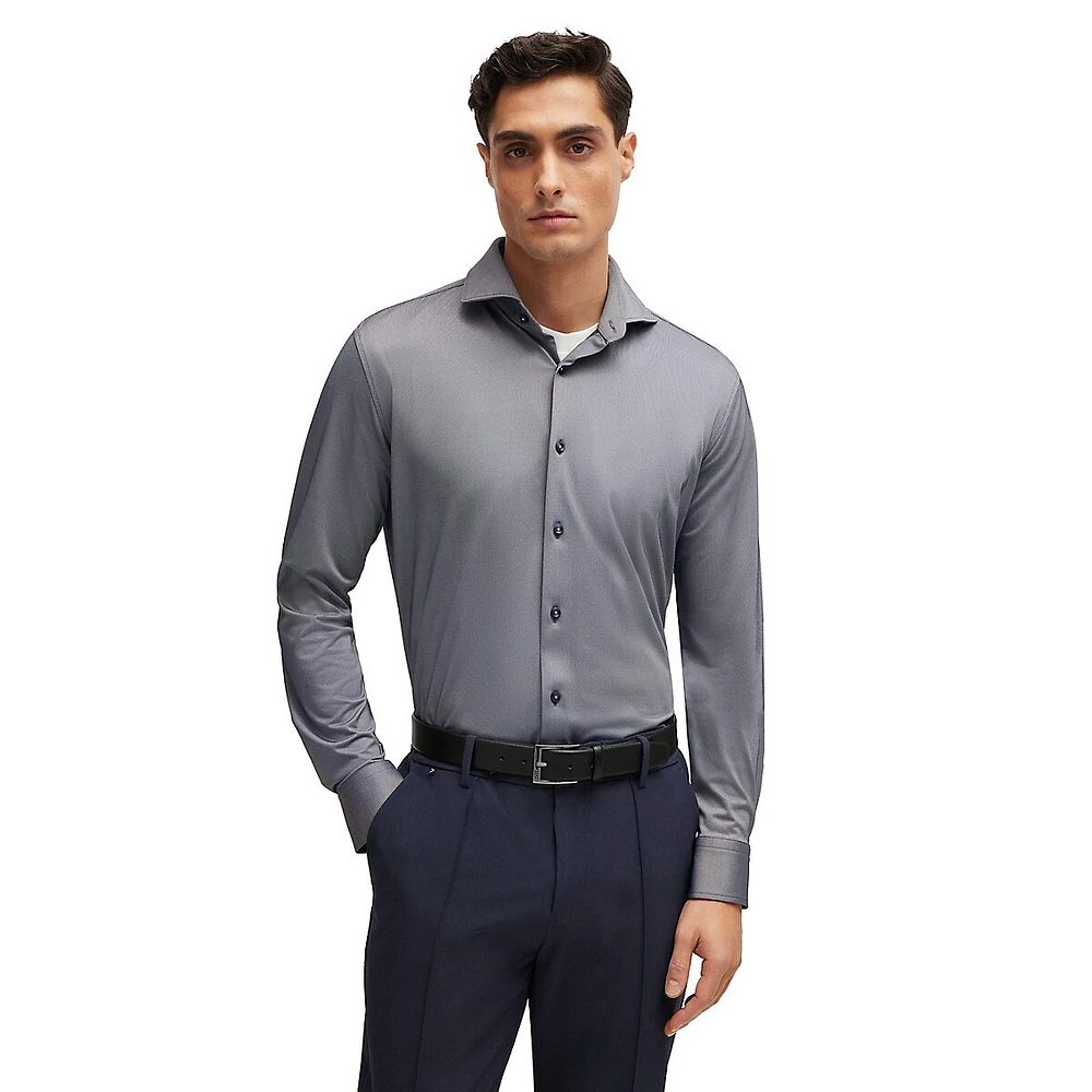 Hank Slim-Fit Performance-Stretch Shirt