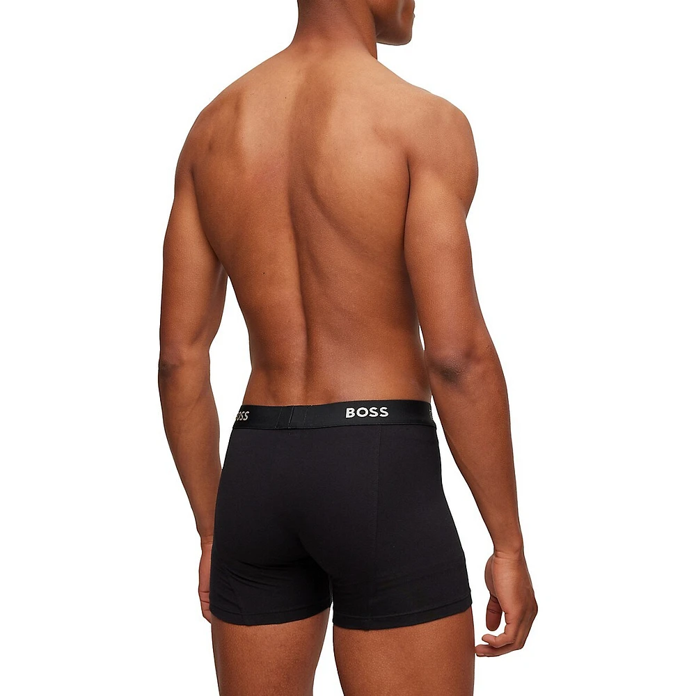 2-Pack Logo-Waistband Boxer Briefs