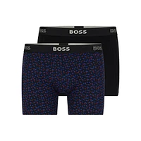 2-Pack Logo-Waistband Boxer Briefs