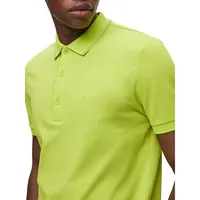 Piqué Knit Slim-Fit Polo Shirt