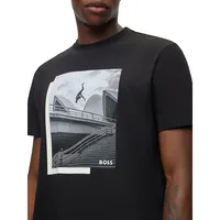 Photo-Print Jersey T-Shirt