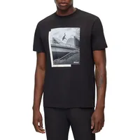 Photo-Print Jersey T-Shirt