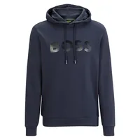 Cotton-Piqué Signature Hoodie