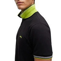 Slim-Fit Piqué-Knit Polo Shirt