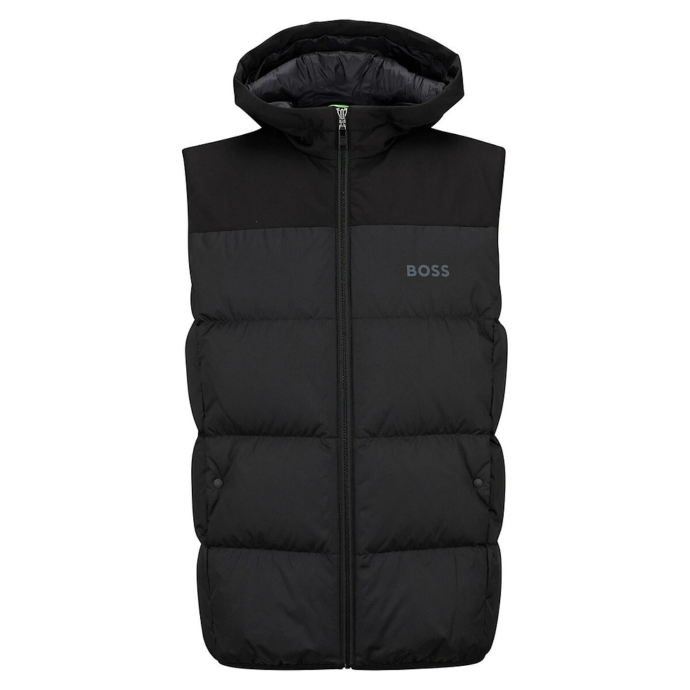 Channel-Quilted Vest