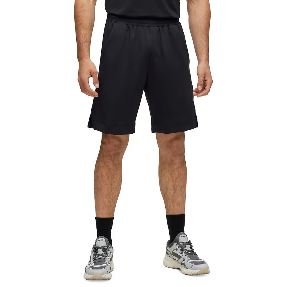 Regular-Fit Shorts With Rear Zip Pocket