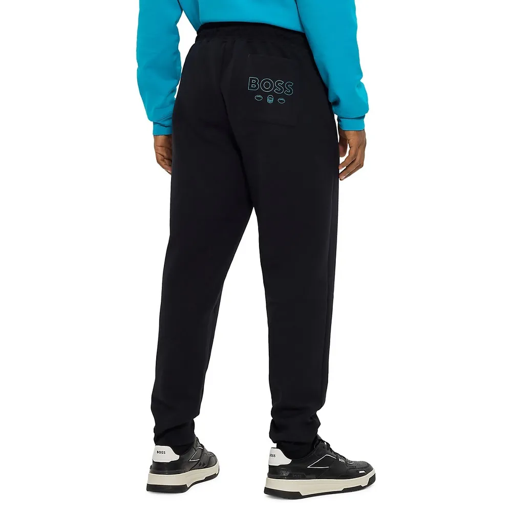 Hugo Boss X Nfl Track Pants In Blue