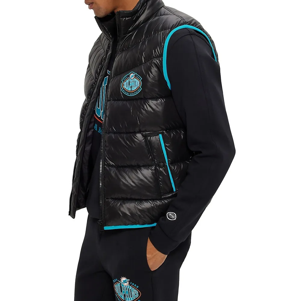 BOSS x NFL Collaborative Branding Water-Repellent Padded Vest