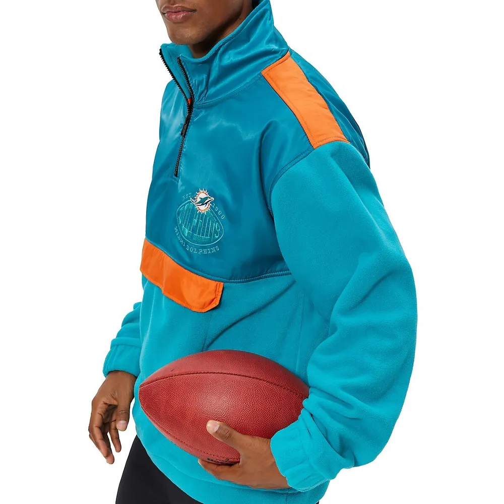 BOSS x NFL Collaborative Branding Zip-Neck Sweatshirt