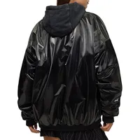 HUGO x Bella Poarch Puffy Gloss Bomber Jacket