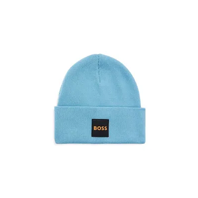 Double-Layer Toque With Logo Patch