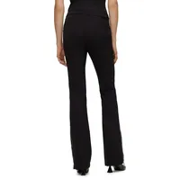 Super Stretch Low-Rise Boot-Cut Slim-Fit Pants