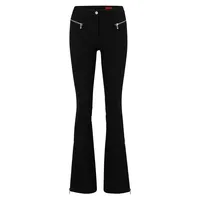 Super Stretch Low-Rise Boot-Cut Slim-Fit Pants