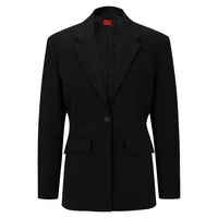 Regular-Fit Single-Button Blazer