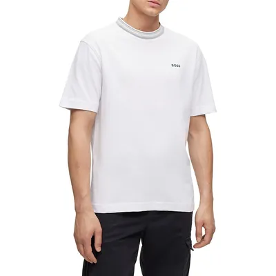 Relaxed-Fit T-Shirt Cotton With HD Logo Print