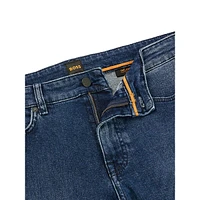 Slim-Fit Comfort Stretch Jeans