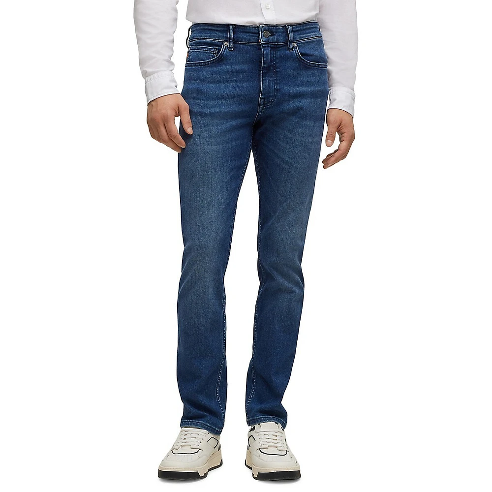Slim-Fit Comfort Stretch Jeans