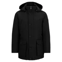 Relaxed-Fit Parka Water-Repellent Ottoman Fabric