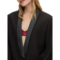 Amusar Oversized Tuxedo Jacket