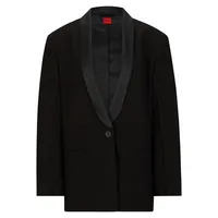 Amusar Oversized Tuxedo Jacket