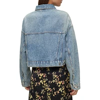 Cropped Denim Jacket