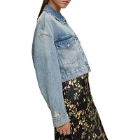 Cropped Denim Jacket