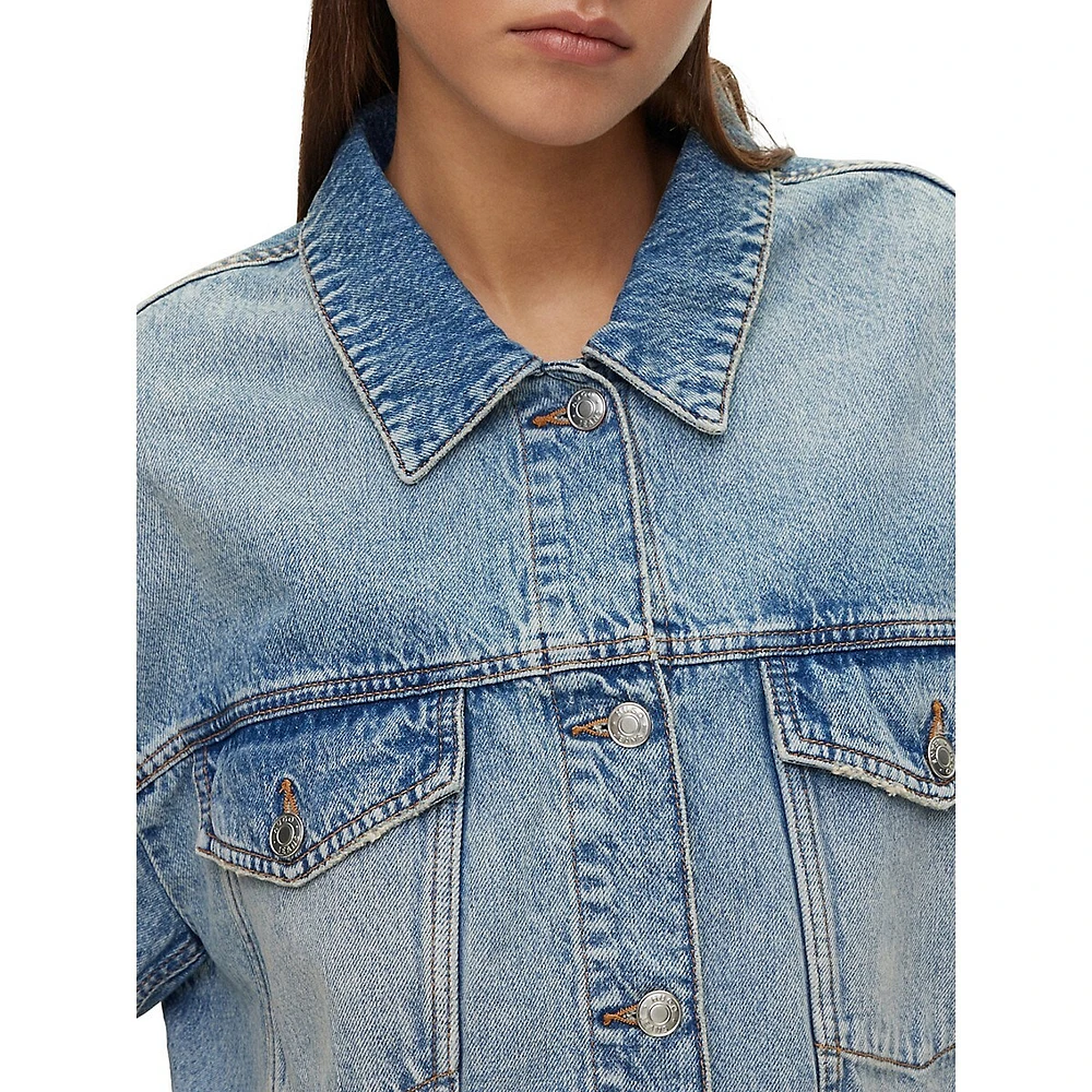 Cropped Denim Jacket