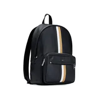Signature-Stripe Backpack