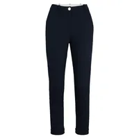 Tapered-Leg Stretch Twill Pants