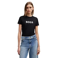 Contrast Logo Graphic T-Shirt