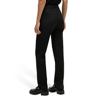 Straight-Leg Virgin Wool Dress Pants