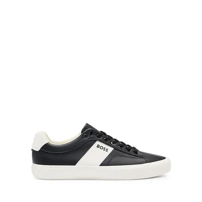 Men's Cupsole Trainers With Contrast Band