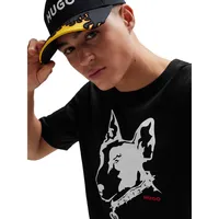 Dog Graphic Logo T-Shirt