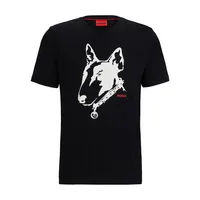 Dog Graphic Logo T-Shirt