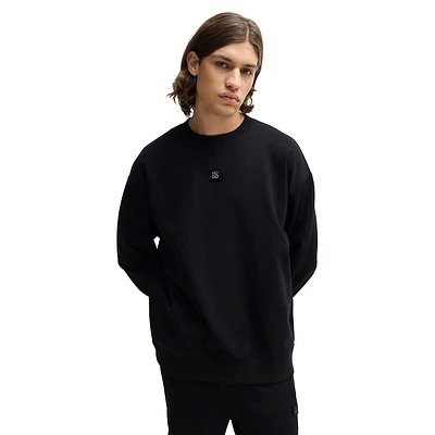 Regular-Fit Stacked Logo Stretch-Cotton Sweatshirt