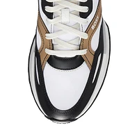 Men's Signature Colour Mixed-Material Trainers