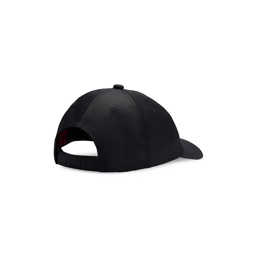 Jude Metallic Logo Waterproof Twill Signature Cap