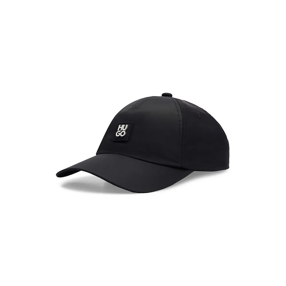 Jude Metallic Logo Waterproof Twill Signature Cap