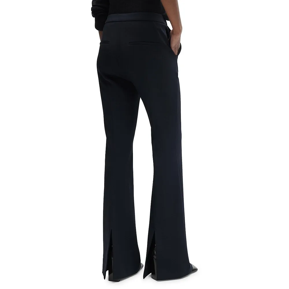 Stretch Twill Extra-Long Bootcut Pants