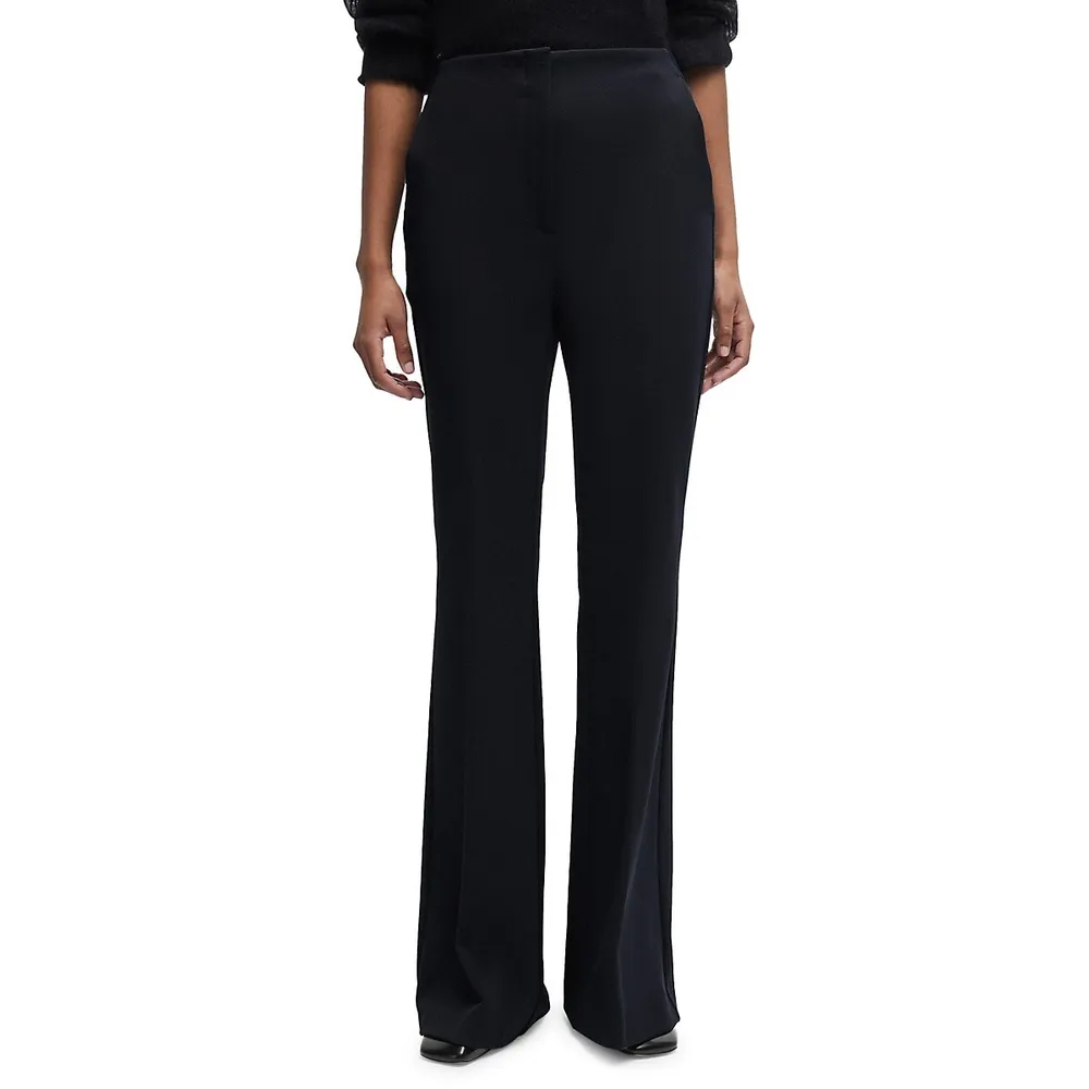 Stretch Twill Extra-Long Bootcut Pants